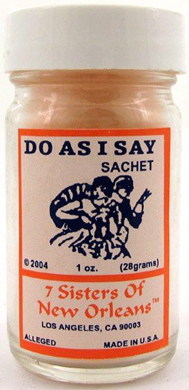 7 Sisters Of New Orleans Do As I Say Sachet Powder