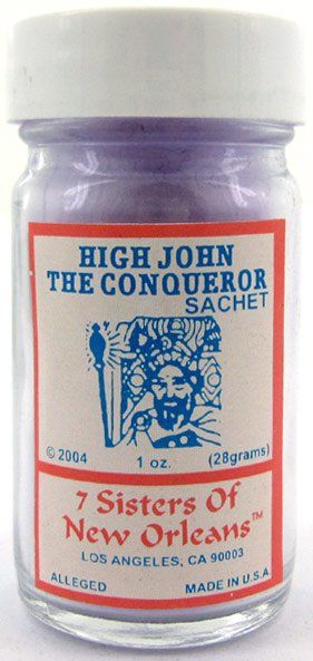 7 Sisters Of New Orleans High John The Conqueror Sachet Powder