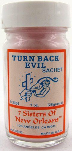 7 Sisters Of New Orleans Turn Back Evil Sachet Powder