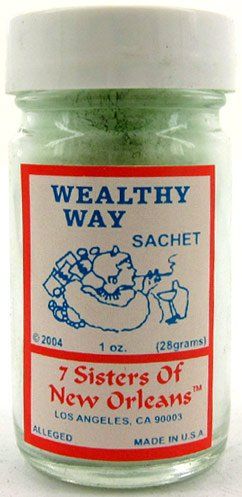 7 Sisters Of New Orleans Wealthy Way Sachet Powder