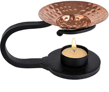 Load image into Gallery viewer, Cast Iron &amp; Copper Aroma Lamp
