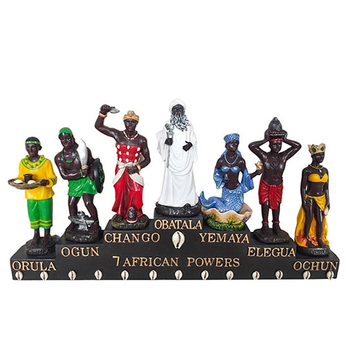 7 African Powers Statue | Estatua De La 7 Potencias Africanas | Estatua De Las Orishas