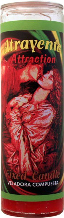 Attraction 7 Day Fixed Red Candle - Velas Misticas