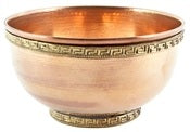 Copper Offering Bowl