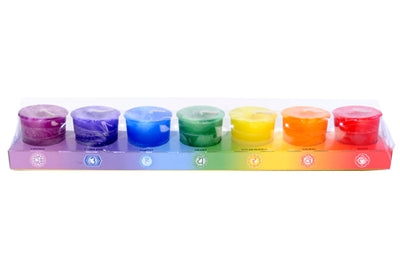 7 Chakra Votive Giftset (1 of each chakra votive)