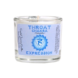 Throat Chakra Votive Candle