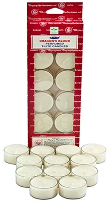 Satya Dragons Blood Tea Light Candles
