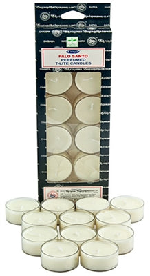 Satya Palo Santo Tea Light Candles