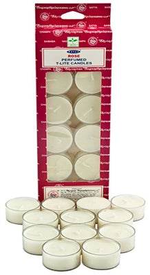 Satya Rose Tea Light Candles