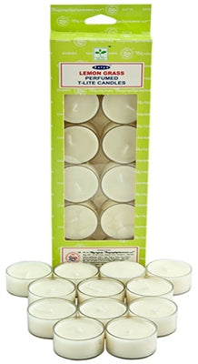 Satya Lemongrass Tea Light Candles