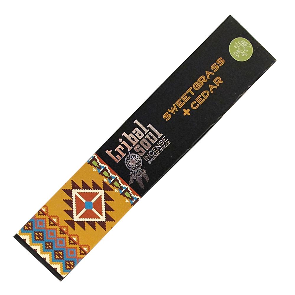 Tribal Soul - Sweetgrass & Cedar Incense