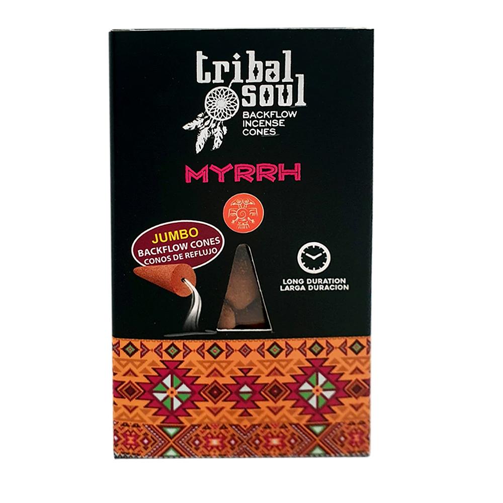 Tribal Soul - Myrrh Backflow Incense Cones