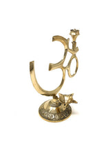 Load image into Gallery viewer, Brass Om Sticks/Cone Burner
